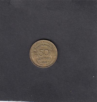 Beschrijving: 50 Centimes  